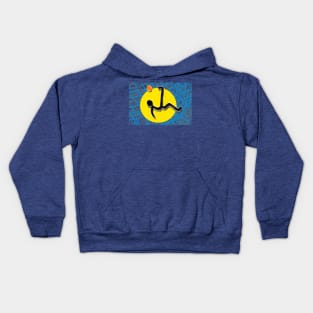 Abstract Soccer Kids Hoodie